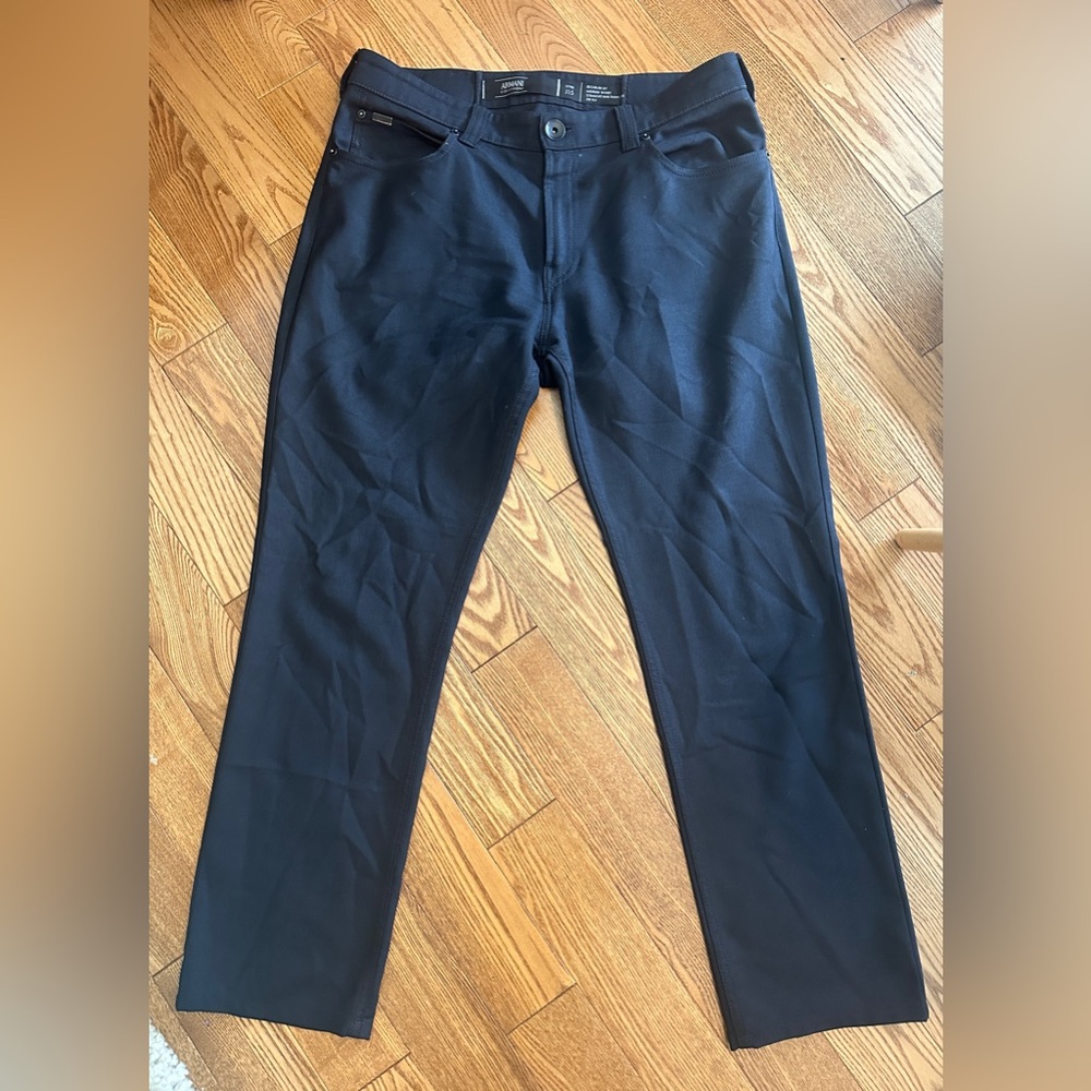 Armani Collezioni Black Pants